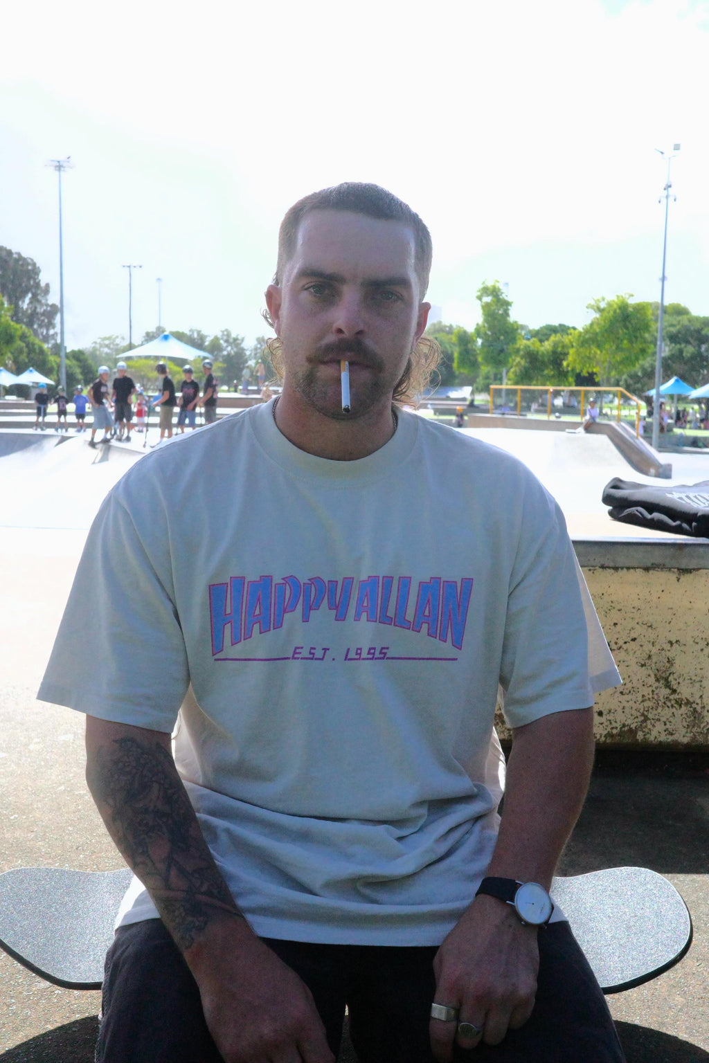 Skate Tee - White